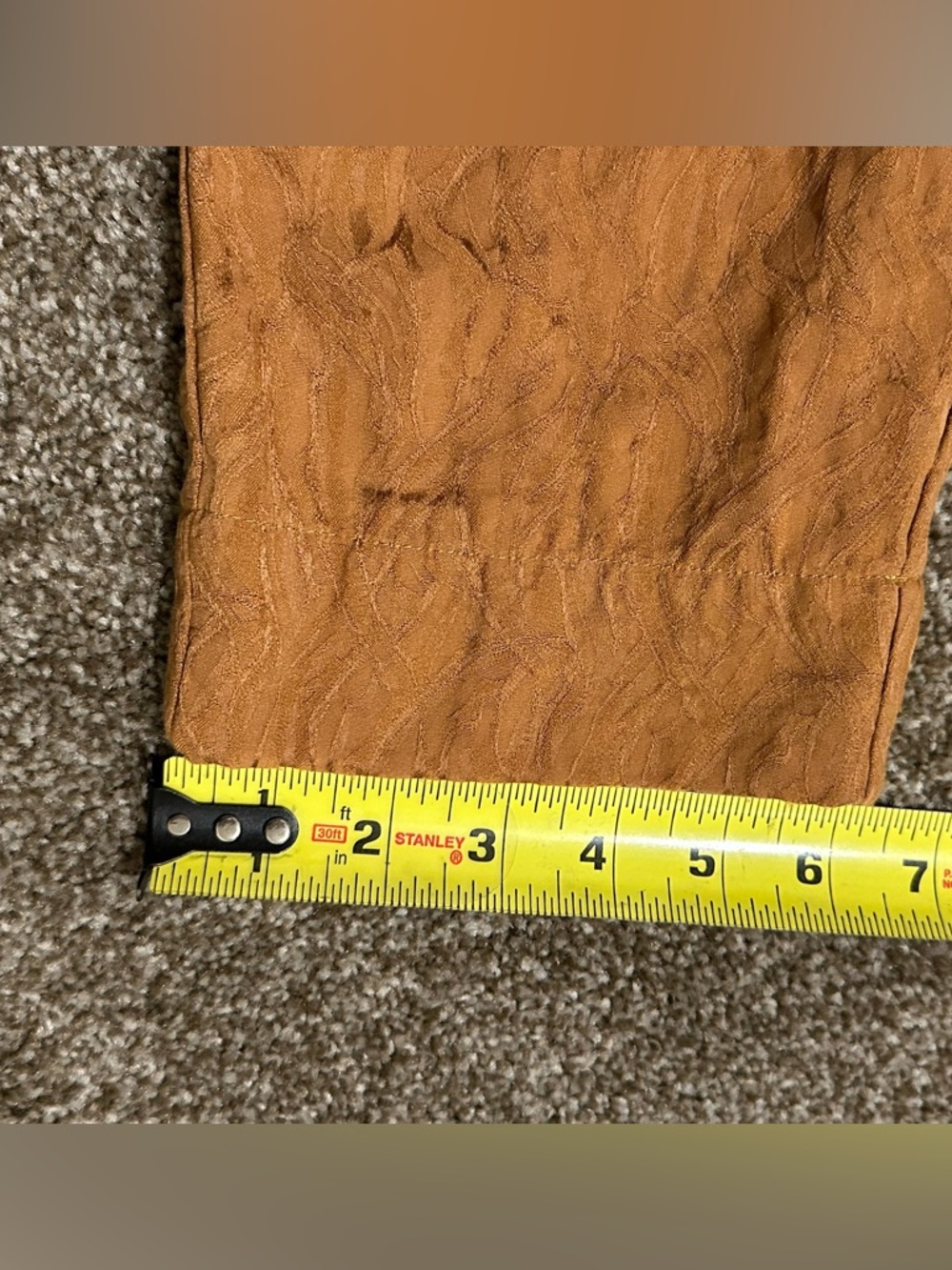 Anthropologie ett:twa Aubade Jacquard Tapered Tie-Waist Pants - Size 2 - Picture 5 of 12